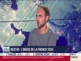 Next40: L'indice de la French tech - 16/09