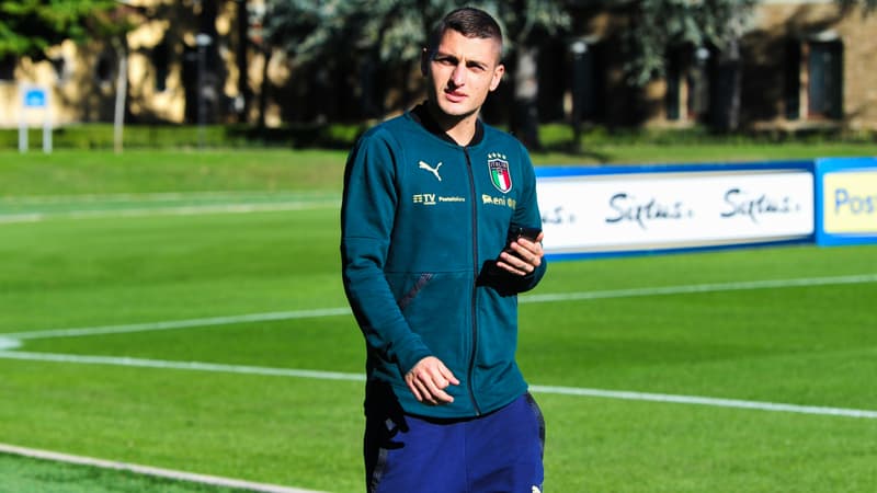 Italie: avant l'Euro, Mancini rassure pour Verratti, qui "a fait des pas de géant"