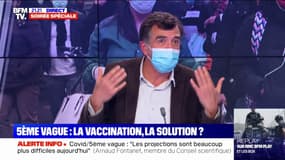 Arnaud Fontanet, médecin épidémiologiste: "Dans tous les endroits clos où vous pouvez porter un masque, il faut le porter"