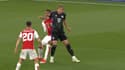 Harry Kane a échappé au carton rouge pour ce coup de coude sur Gabriel lors d'Arsenal-Bayern Munich (2-2, Ligue des champions), le 9 avril 2024