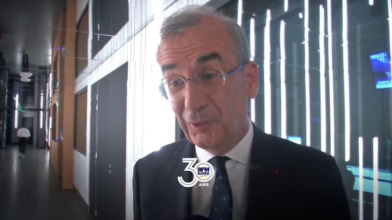 BFM Business a 30 ans: François Villeroy de Galhau, Gouverneur de la banque de France