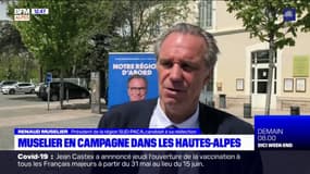 "Le psychodrame est réglé": Renaud Muselier poursuit sa campagne, en visite dans les Hautes-Alpes