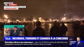 Paris: 4000 manifestants présents place de la Concorde, selon la police