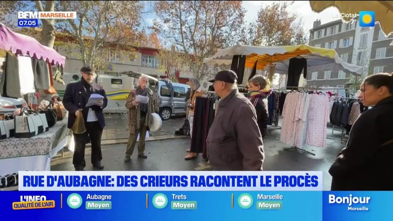 Effondrement des immeubles rue d'Aubagne: des crieurs racontent le procès 