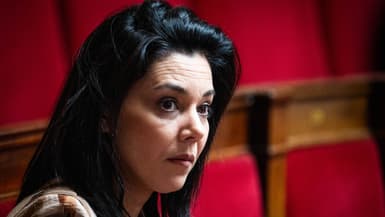 Sophia Chikirou, députée La France Insoumise, à l'Assemblée Nationale, à Paris, le 20 Mai 2025.