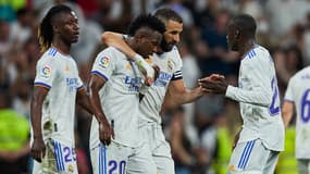 Vinicius et Karim Benzema