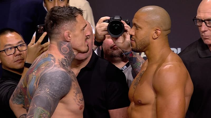 UFC 321 : Le face-à-face entre Gane et Aspinall