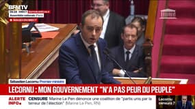 "On ne peut pas dire que ce gouvernement a peur du peuple", affirme Sébastien Lecornu
