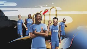 Les maillots "Away" de Monaco 2017-2018