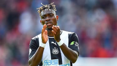 Christian Atsu avec Newcastle en 2019