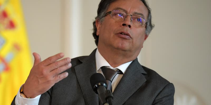 Gustavo Pedro, président colombien, le 28 août 2022 à Bogota.