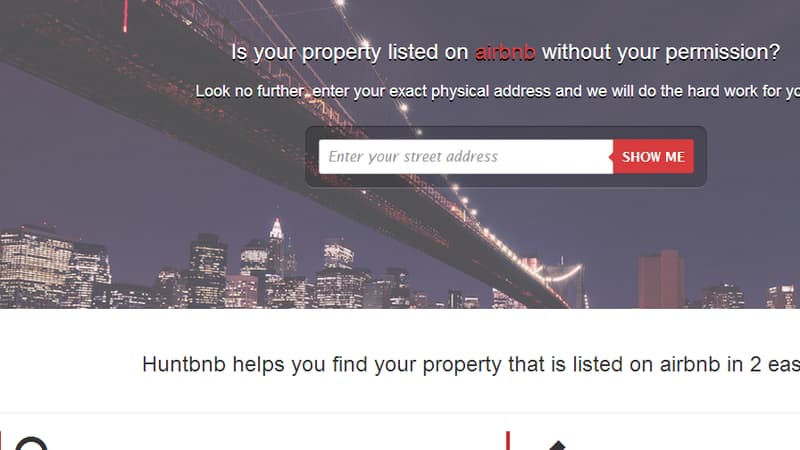 Huntbnb, l'outil qui permet de déceler les sous locations
