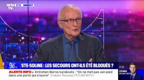 Patrick Baudouin, président de la Ligue des droits de l'Homme, sur l'intervention des secours à Sainte-Soline, affirme que la "zone était facilement accessible"