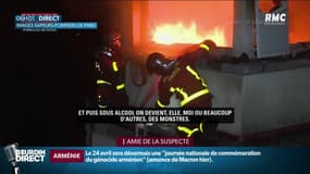 "Sous alcool, on devient des monstres": le témoignage d'une amie de la femme interpellée après l'incendie à Paris
