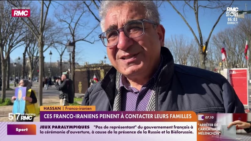 Ces franco-iraniens peinent à contacter leurs familles