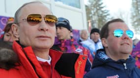 Vladimir Poutine et Dmitry Medvedev