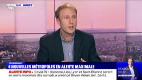 Martin Blachier, épidémiologiste: "Le pic est déjà déterminé (...) l'histoire est déjà écrite, il va falloir que l'hôpital encaisse"
