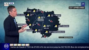 Météo Paris Ile-de-France: un ciel nuageux pour cette journée de samedi avec quelques averses, 22°C cet après-midi à Paris