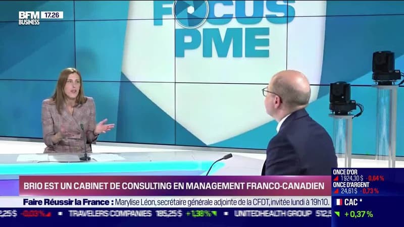 Caroline Ménard (Brio) : Brio est un cabinet de consulting en management franco-canadien - 02/04