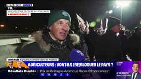 Mobilisation des agriculteurs: "On ira à Paris si personne ne nous écoute", met en garde Arnaud, agriculteur céréalier