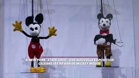 A New York, une nouvelle exposition célèbre les 90 ans de Mickey Mouse