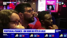 Football: les Lillois ont fêté le match nul entre la France et le Portugal