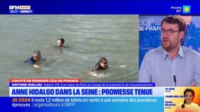 Baignade dans la Seine: les travaux de dépollution se poursuivront après les JO