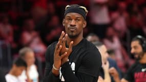 Jimmy Butler avant un match NBA du Miami Heat contre les San Antonio Spurs - le 19/01/2025