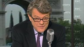 Jean-Louis Borloo, ministre de l'Ecologie, invité de Bourdin Direct sur RMC et BFM TV ce vendredi.