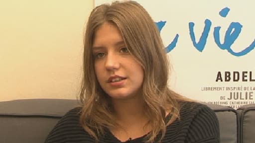 Adèle Exarchopoulos, la révélation du film "La Vie d'Adèle", d'Abdellatif Kechiche.