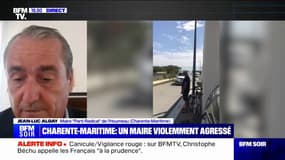 "Je n'arrivais plus à respirer": le maire de L'Houmeau (Charente-Maritime) témoigne de l'agression qu'il a subi alors qu'il tentait de s'opposer à l'installation de gens du voyage sur le stade municipal