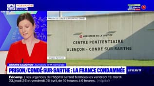 Prison de Condé-sur-Sarthe: la Cour européenne des droits de l'homme condamne la France