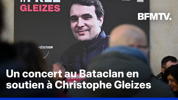 Christophe Gleizes: un concert en soutien au journaliste emprisonné en Algérie était organisé au Bataclan