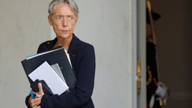 La Première ministre Elisabeth Borne le 14 juin 2022 à Paris
