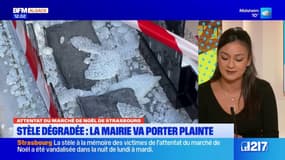 Stèle dégradée à Strasbourg: la mairie va porter plainte
