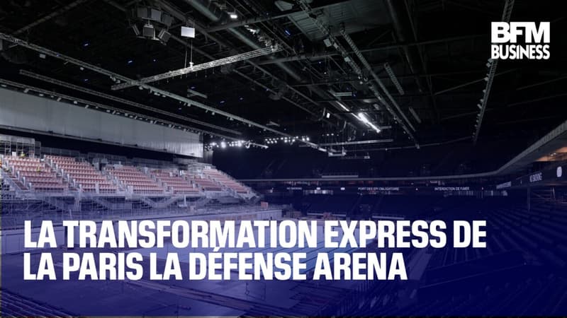 De Taylor Swift aux JO : la transformation express de la Paris La Défense Arena