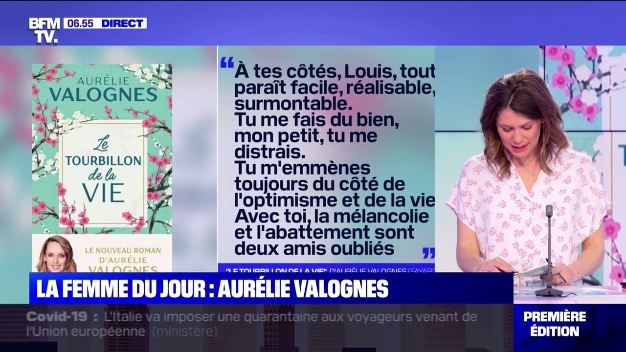 L'autrice Aurélie Valognes publie son septième roman, "Le tourbillon de
