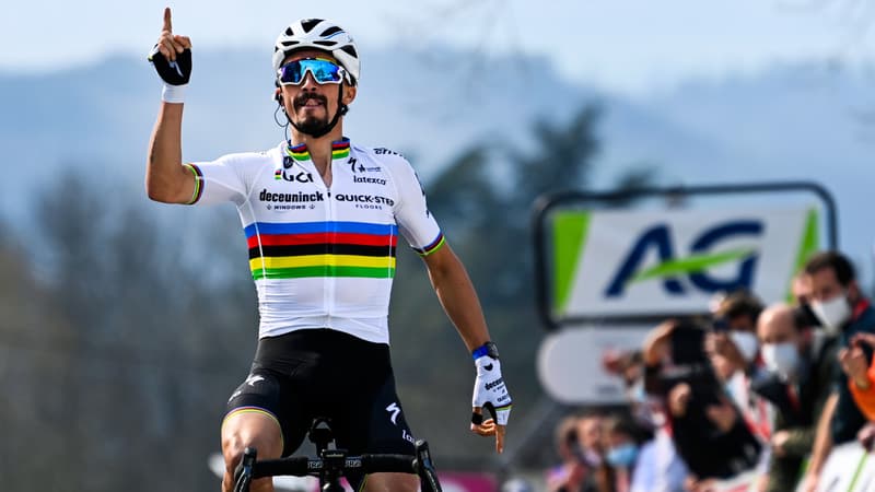 Tour de France: Alaphilippe remporte la 1ère étape et prend déjà le maillot jaune