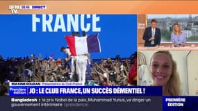 "Ce sont des souvenirs qui resteront gravés": Maxine Eouzan, présentatrice au Club France, témoigne de l'engouement des Français pour ces JO