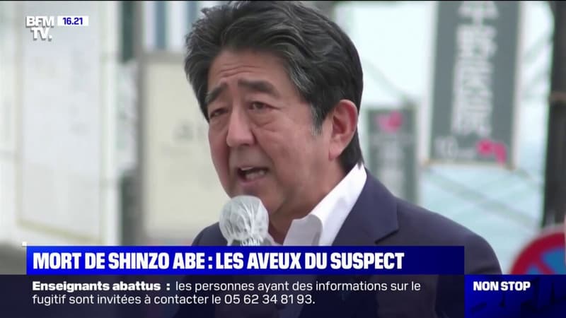 ShinzM Abe tué: le suspect passe aux aveux