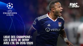 Ligue des champions : Les 5 buts de Depay avec l'OL en 2019/2020