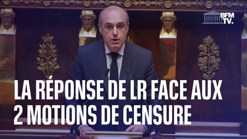 L'intégralité du discours d'Olivier Marleix, député et président du groupe 