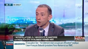 "Il ne doit pas y avoir de CRS sur le campus, je suis le premier à le penser"