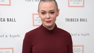 Rose McGowan à New York, en avril 2016