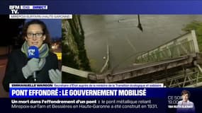 Pont effondré à Mirepoix-sur-Tarn: "Ce pont n'était pas considéré comme un ouvrage sensible" déclare Emmanuel Wargon