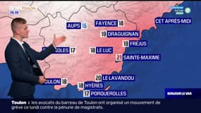 Météo Var: ciel partagé entre nuages, averses et éclaircies, 21°C à Sainte-Maxime