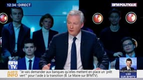 Bruno Le Maire estime qu'il "faut donner la parole à ceux qui ne l'ont pas"