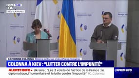 Catherine Colonna, ministre des Affaires étrangères: "La France va couvrir les frais de transport et de distribution de céréales vers la Somalie à hauteur de 14 millions d'euros"