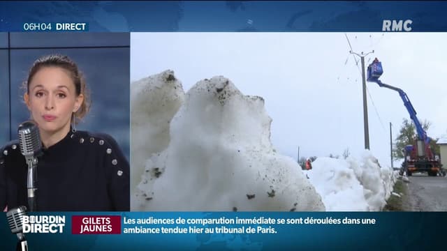 Neige: encore 14.500 foyers privés d'électricité dans la Drôme