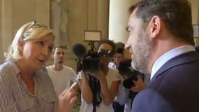 Marine Le Pen et Christophe Castaner s'accrochent à l'Assemblée nationale